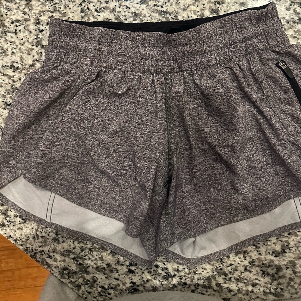 lululemon athletica Charcoal Gray Athletic Shorts